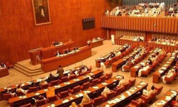 Senate meeting about senator Saif ullah khan niazi
